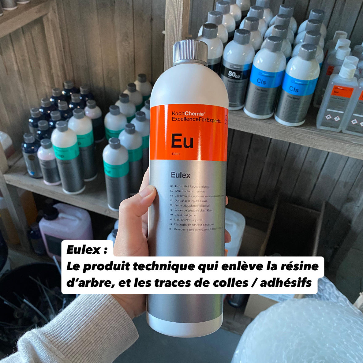Eulex / Eulex M [Eu / Eum] - Détachant adhésif & sève - Koch Chemie