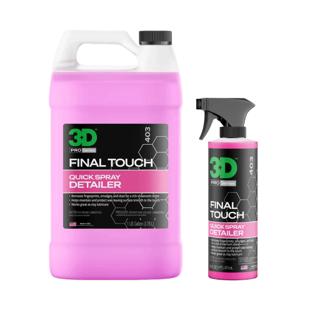 3D Final Touch - Quick detailer - Brillant de finition