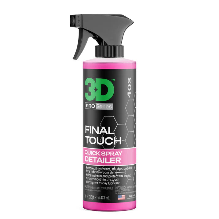 3D Final Touch - Quick detailer - Brillant de finition