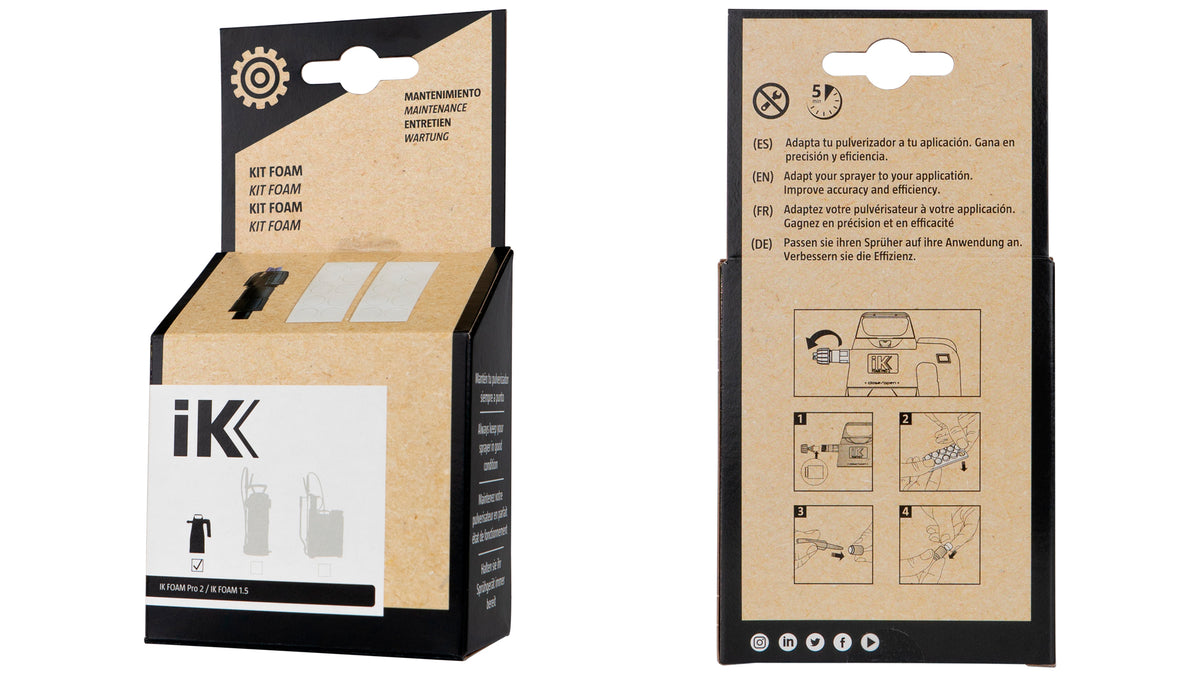 IK Kit FOAM 1.5 / Pro 2 - iK Spuiten