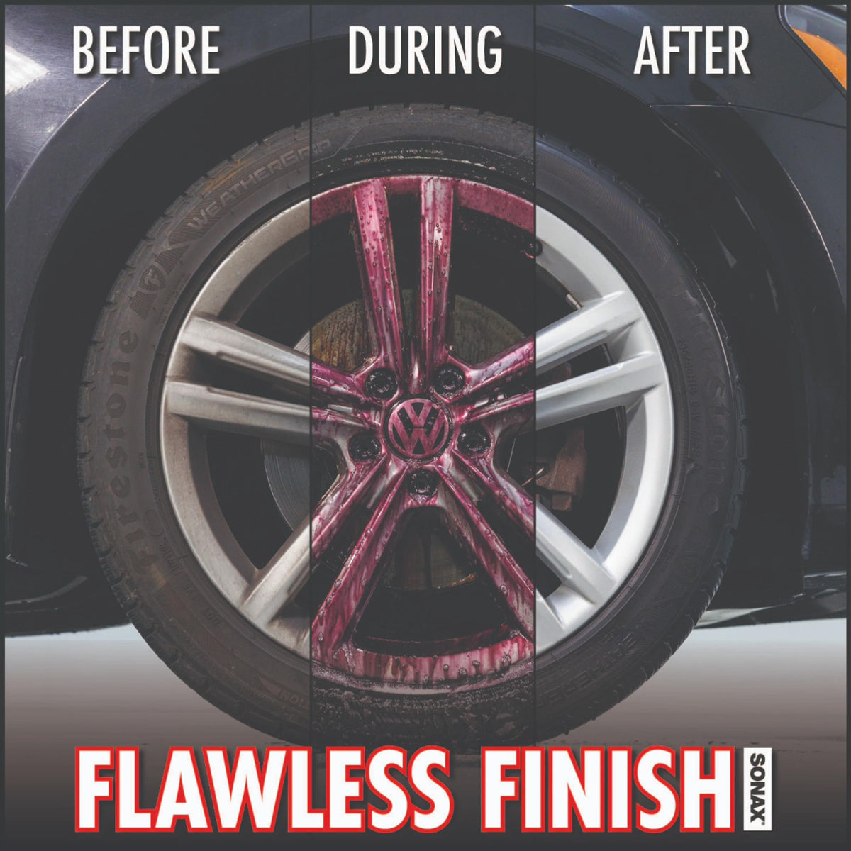 Nettoyant jantes ferreux Wheel Beast - Sonax