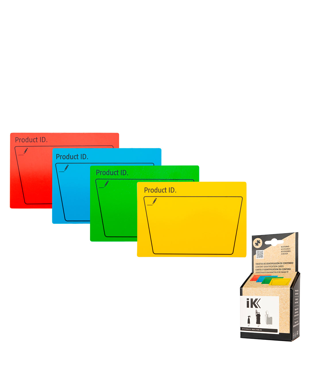 Kleuren-identificatie kaartspel - iK Sprayers