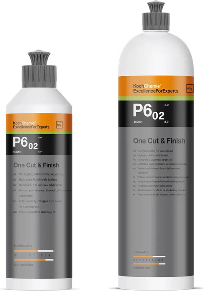 One Cut & Finish [P6.02] - Polish medium / finition avec sealant One Step - Koch Chemie