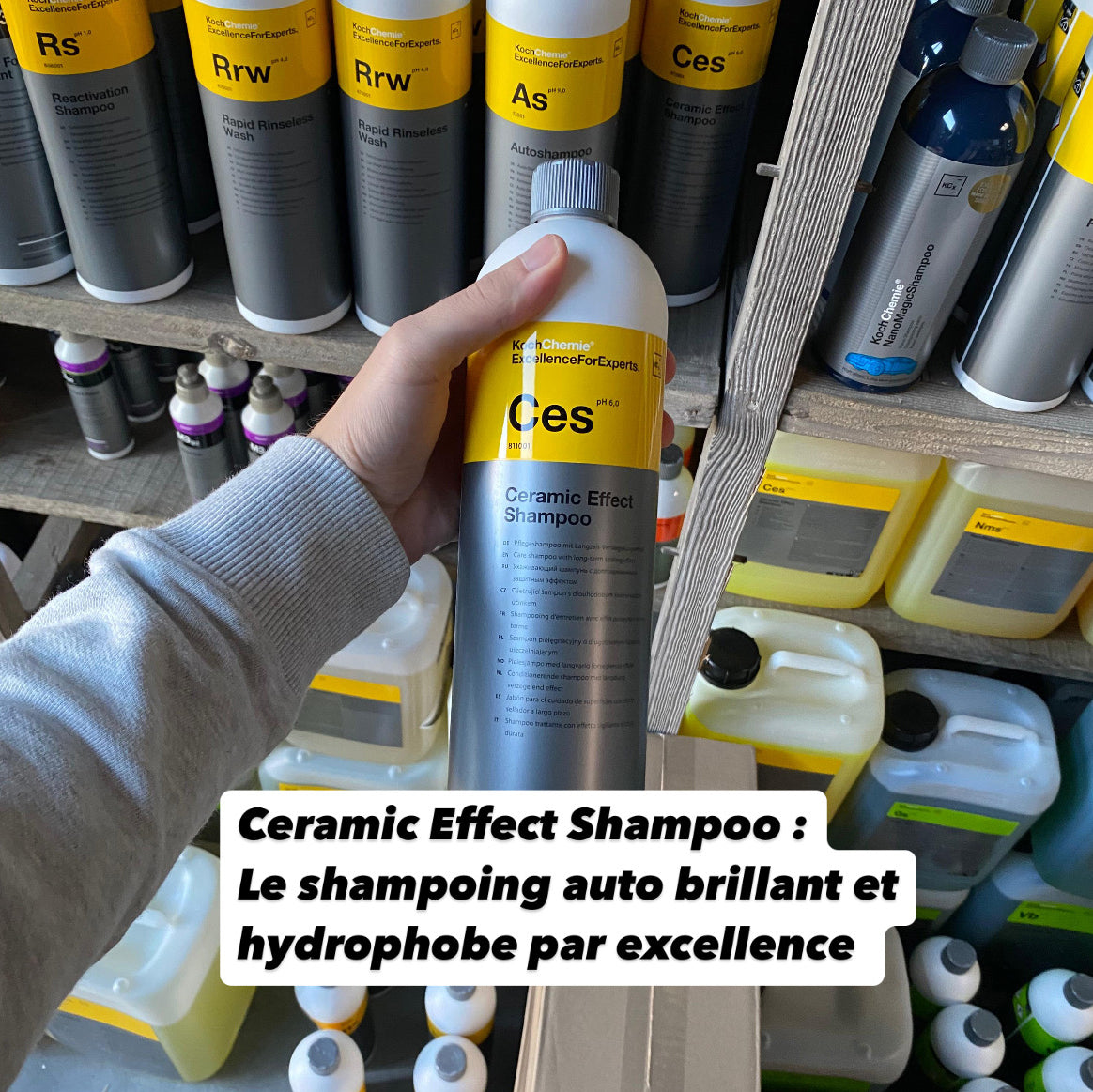 Ceramic Effect Shampoo [Ces] - Shampoing brillant hydrophobe - Koch Chemie