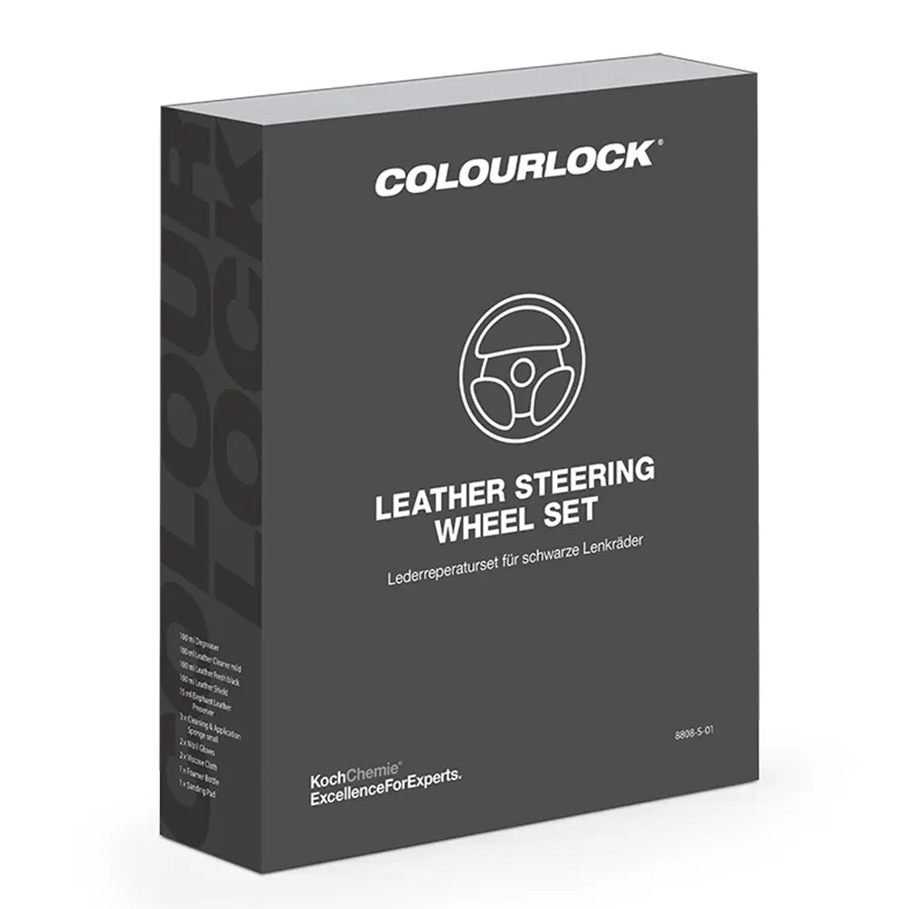 Leather Steering Wheel Kit - Kit de réparation pour volant en cuir - Colourlock