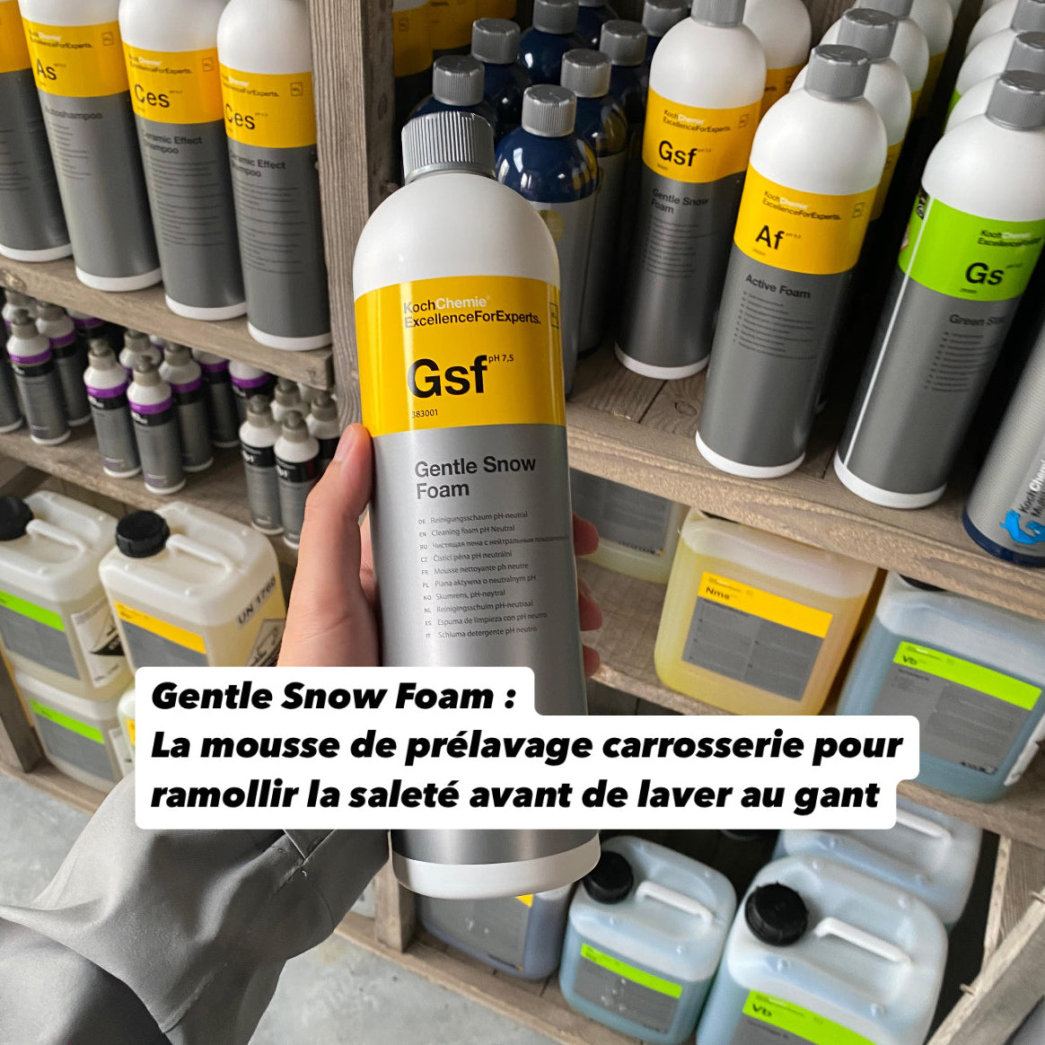 Gentle Snow Foam [Gsf] - Mousse de prélavage neutre - Koch Chemie