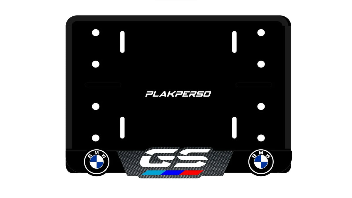 Support de plaque moto - PLAKPERSO