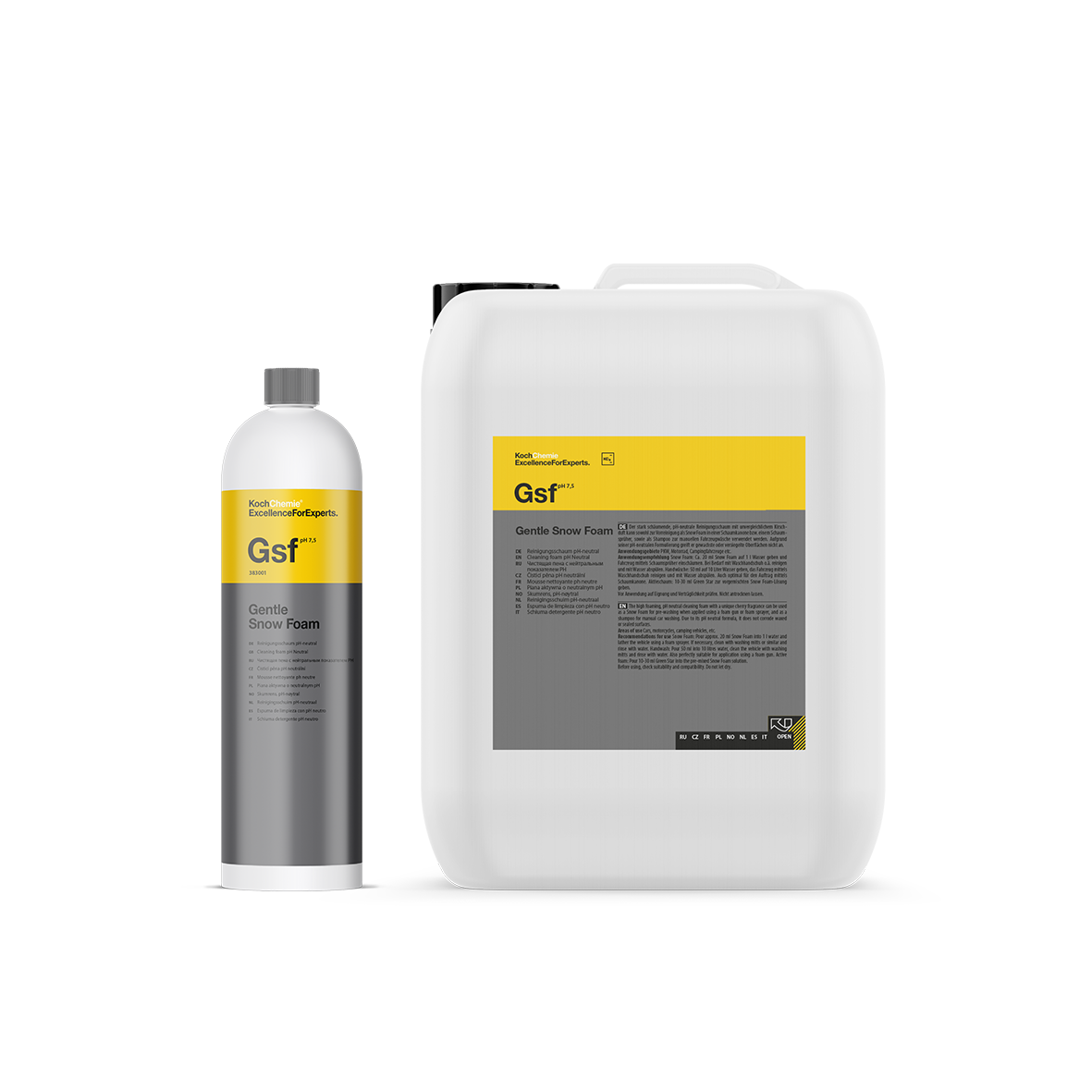 Gentle Snow Foam [Gsf] - Mousse de prélavage neutre - Koch Chemie