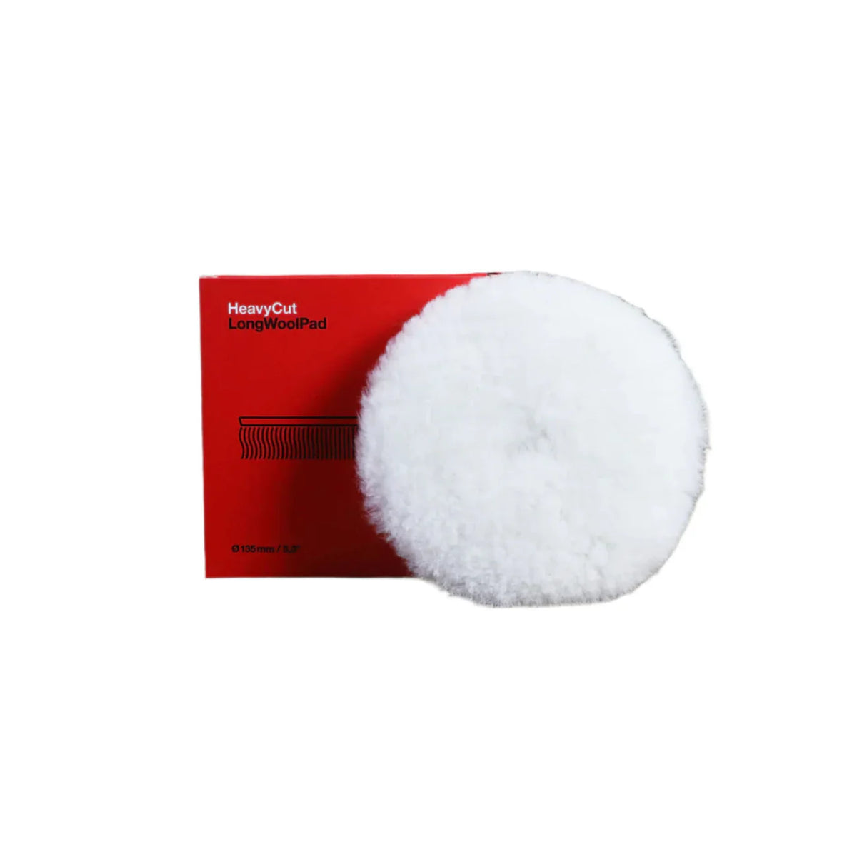 Heavy Cut Long Wool Pad - Pad en laine hard - Koch Chemie