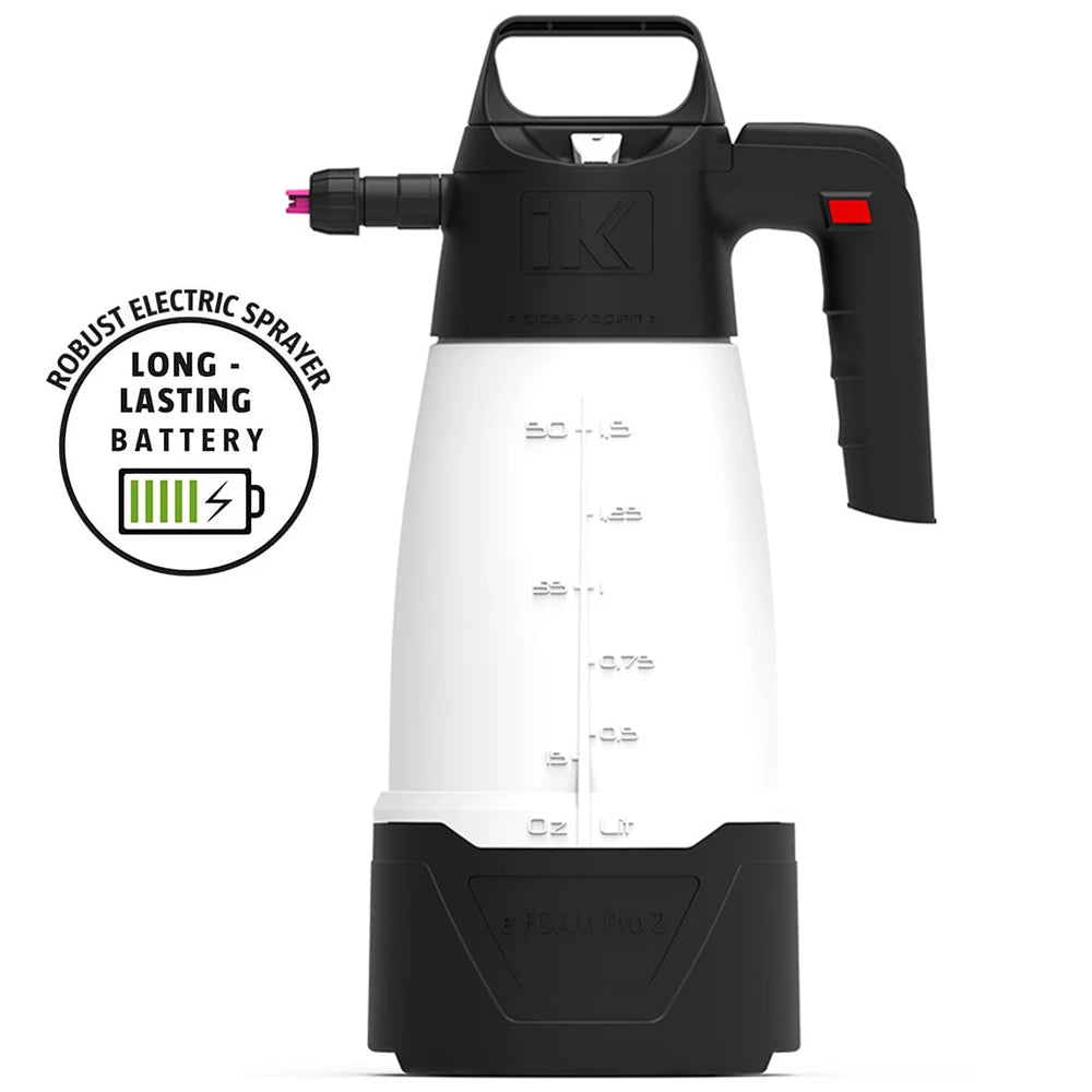 IK e Foam PRO 2 - 1,5 liter batterijschuimer - iK Sproeiers