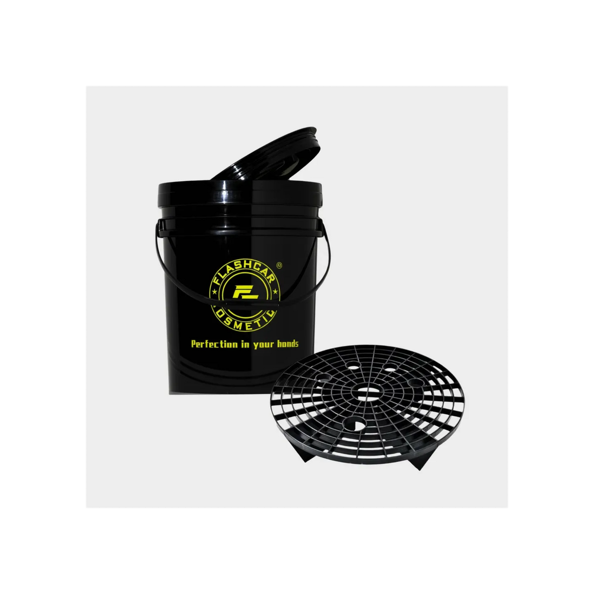 Seau Detailing 20L avec Grille - Flashcar Cosmetics