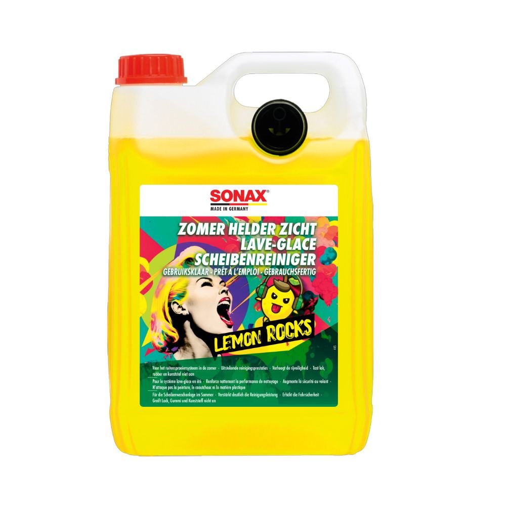 Liquide lave-glace WindscreenWash prêt à l'emploi Lemon Rocks - Sonax