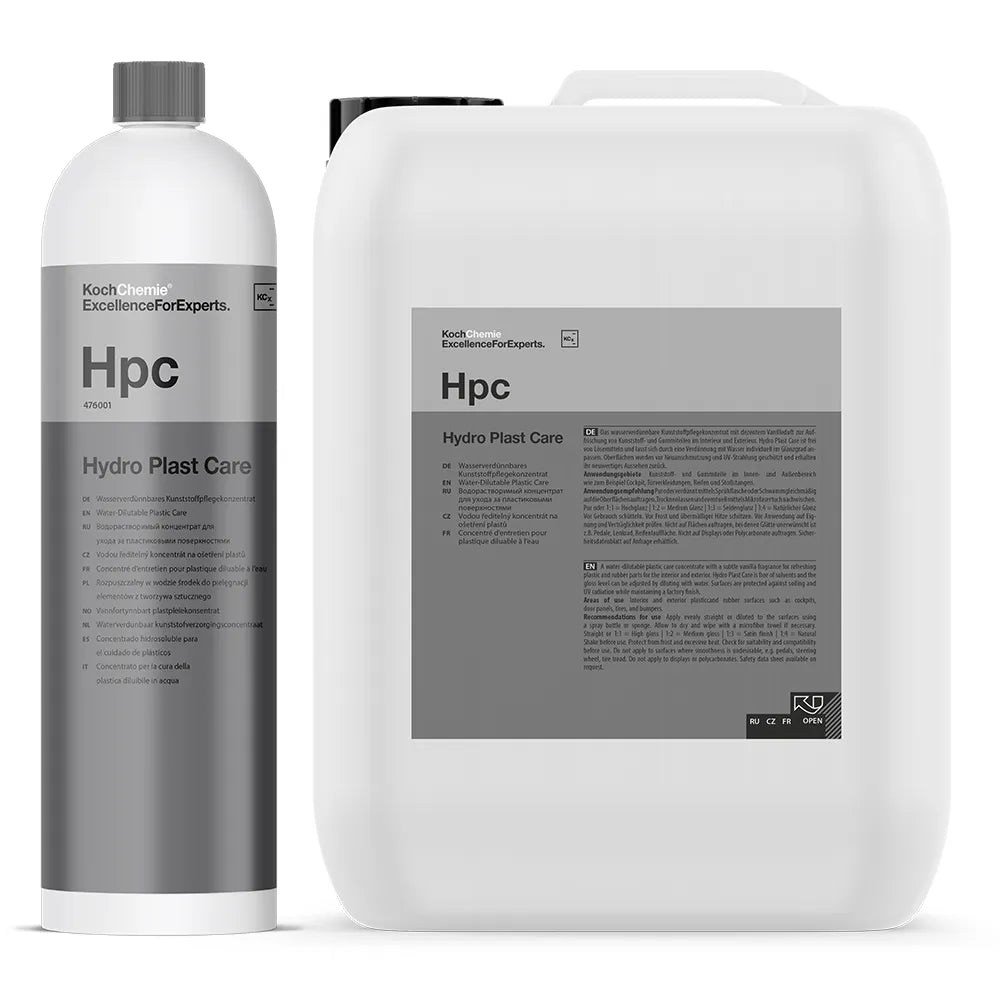 Hydro Plast Care [Hpc] - Dressing pneus et plastiques brillant - Koch Chemie