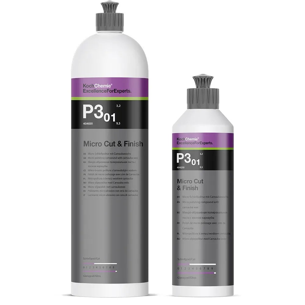 Micro Cut & Finish [P3.01] - Polish de finition avec cire Carnauba - Koch Chemie