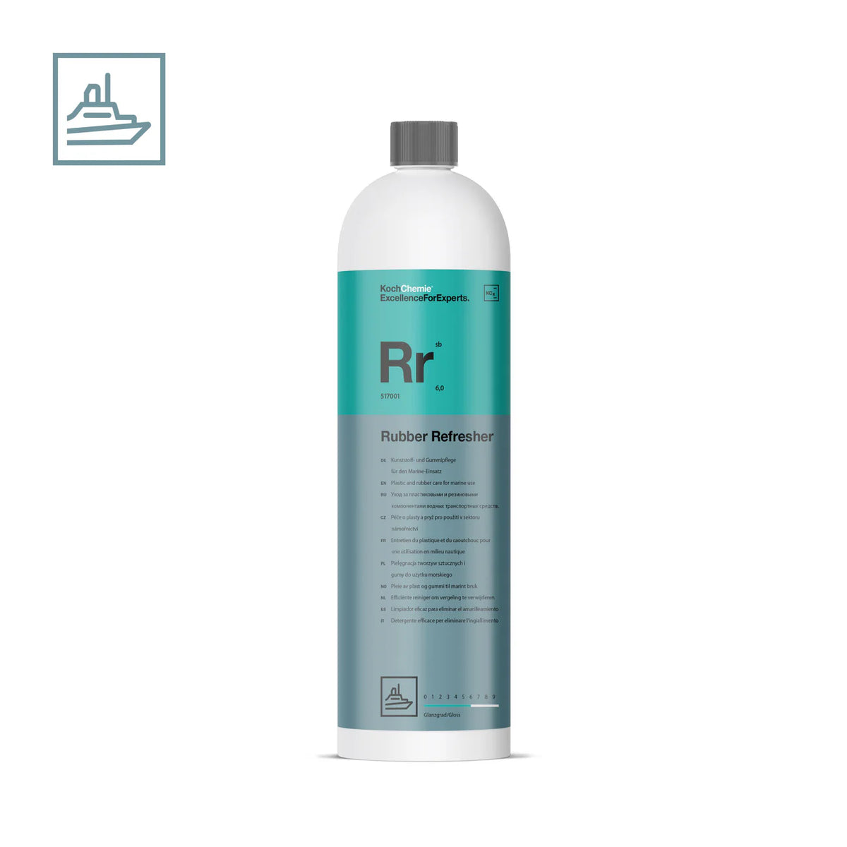 Rubber Refresher [Rr] - Rénovateur plastiques pour bateau - Koch Chemie
