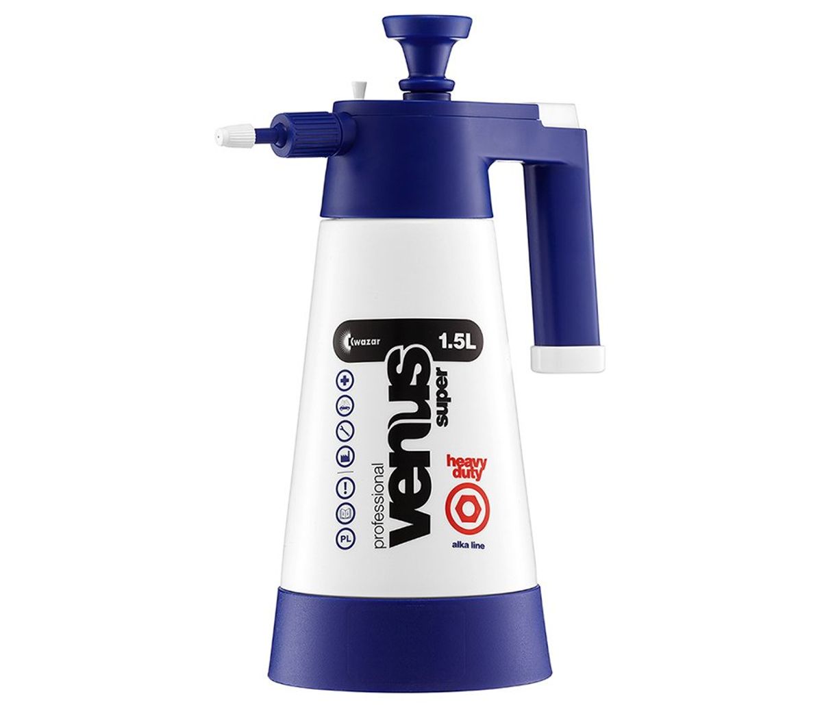 Venus Super HD 1,5L [Solvent / Alka / Acid]- Pulvérisateur liquide à pompe - Kwazar