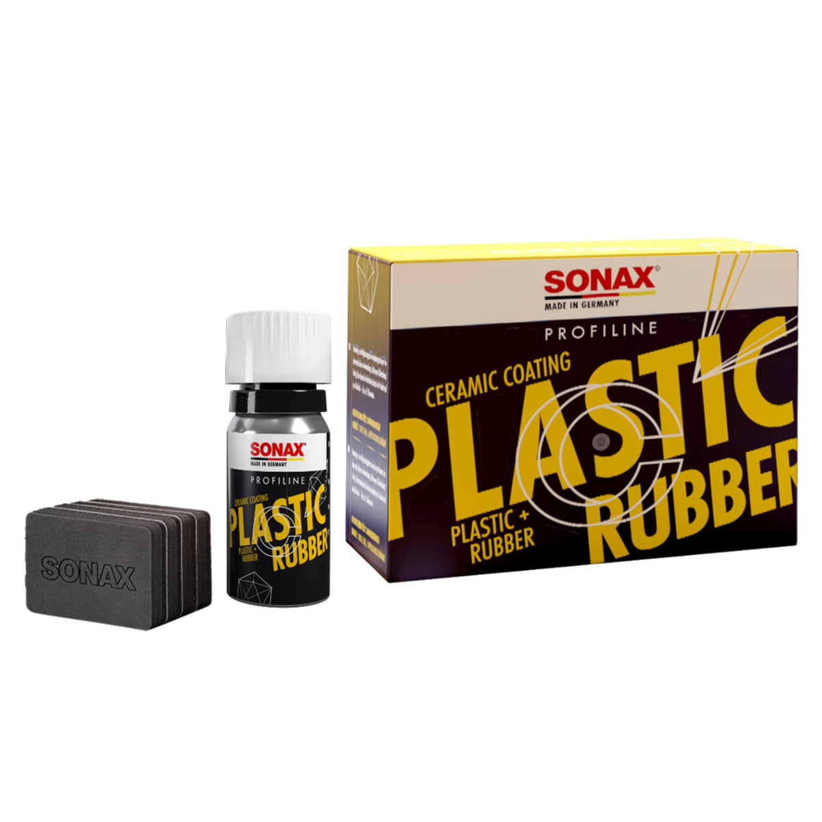 Protection céramique pour plastiques & caoutchouc - Plastic Rubber - Sonax Profiline