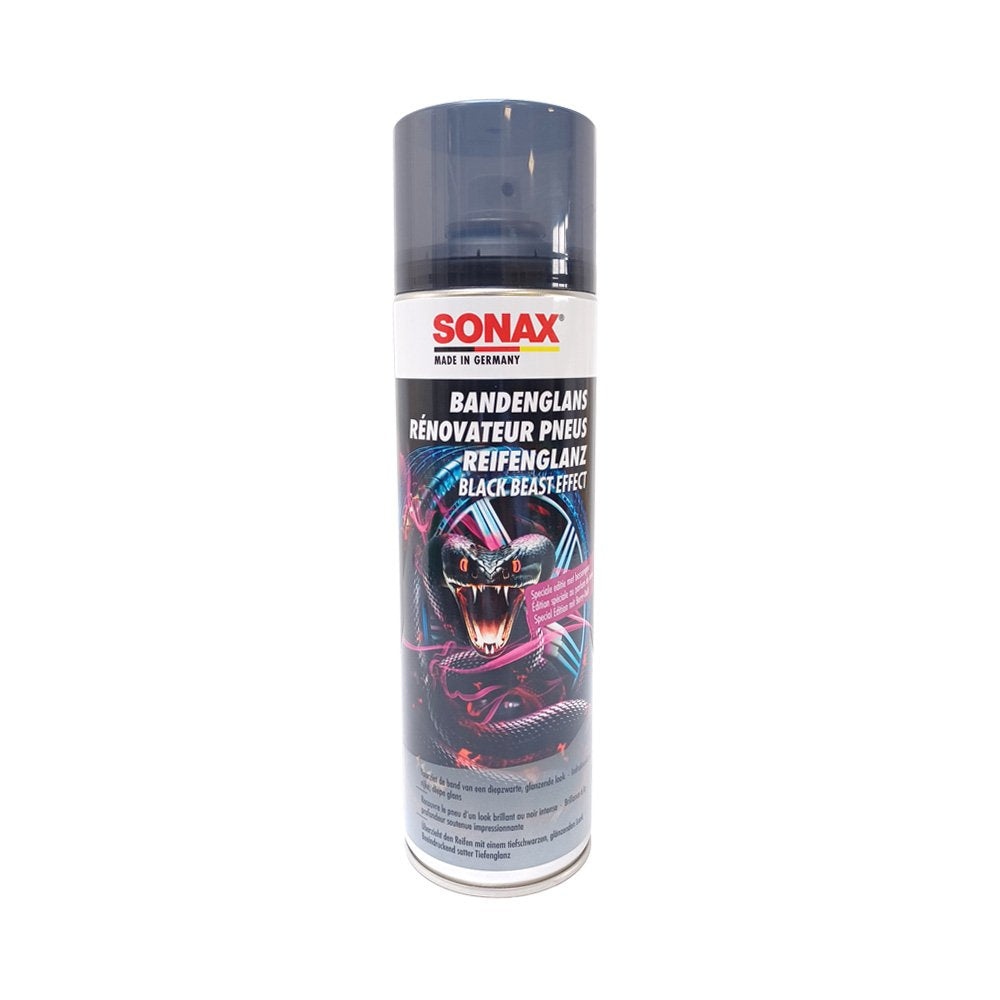 TyreGloss Black Beast special edition - Brillant pneus aérosol - SONAX