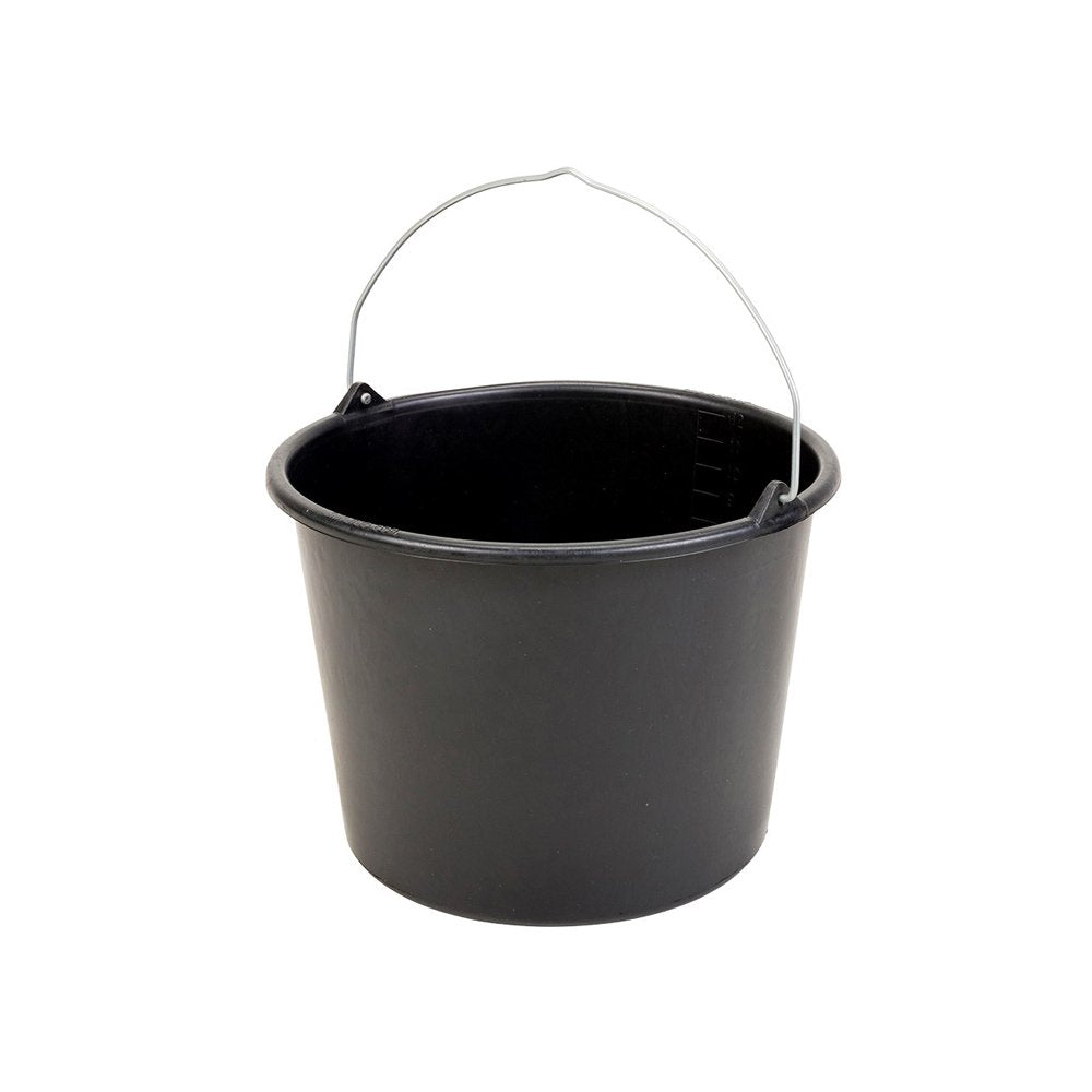 Seau de lavage noir 12L