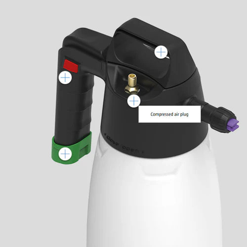 IK Foam Pro 2+ Plus - Schuimer voor compressor - iK Sproeiers 