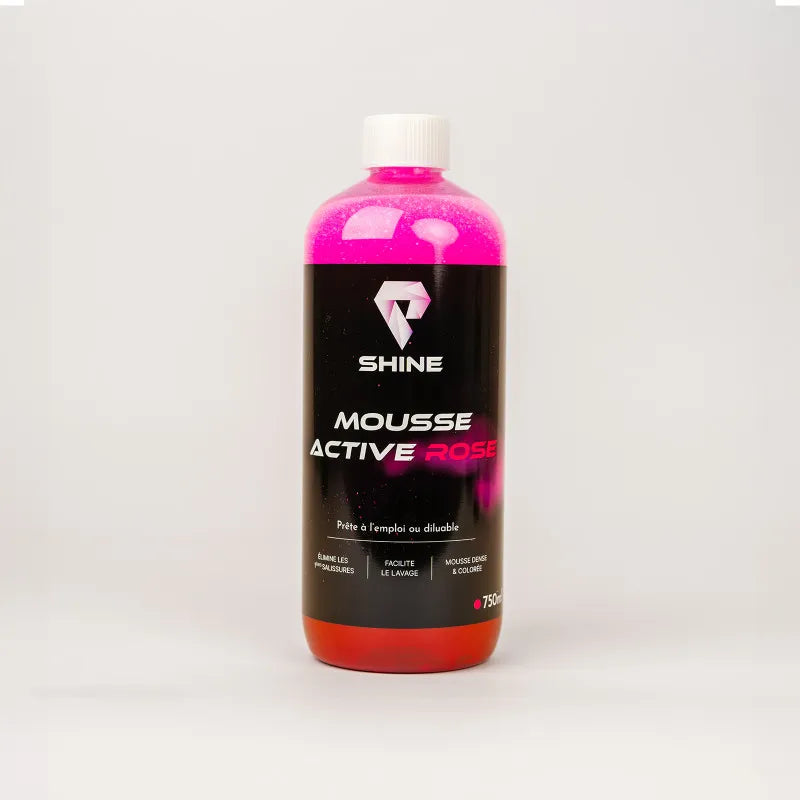 Mousse Active Colorée - Rose/bleue – Shine