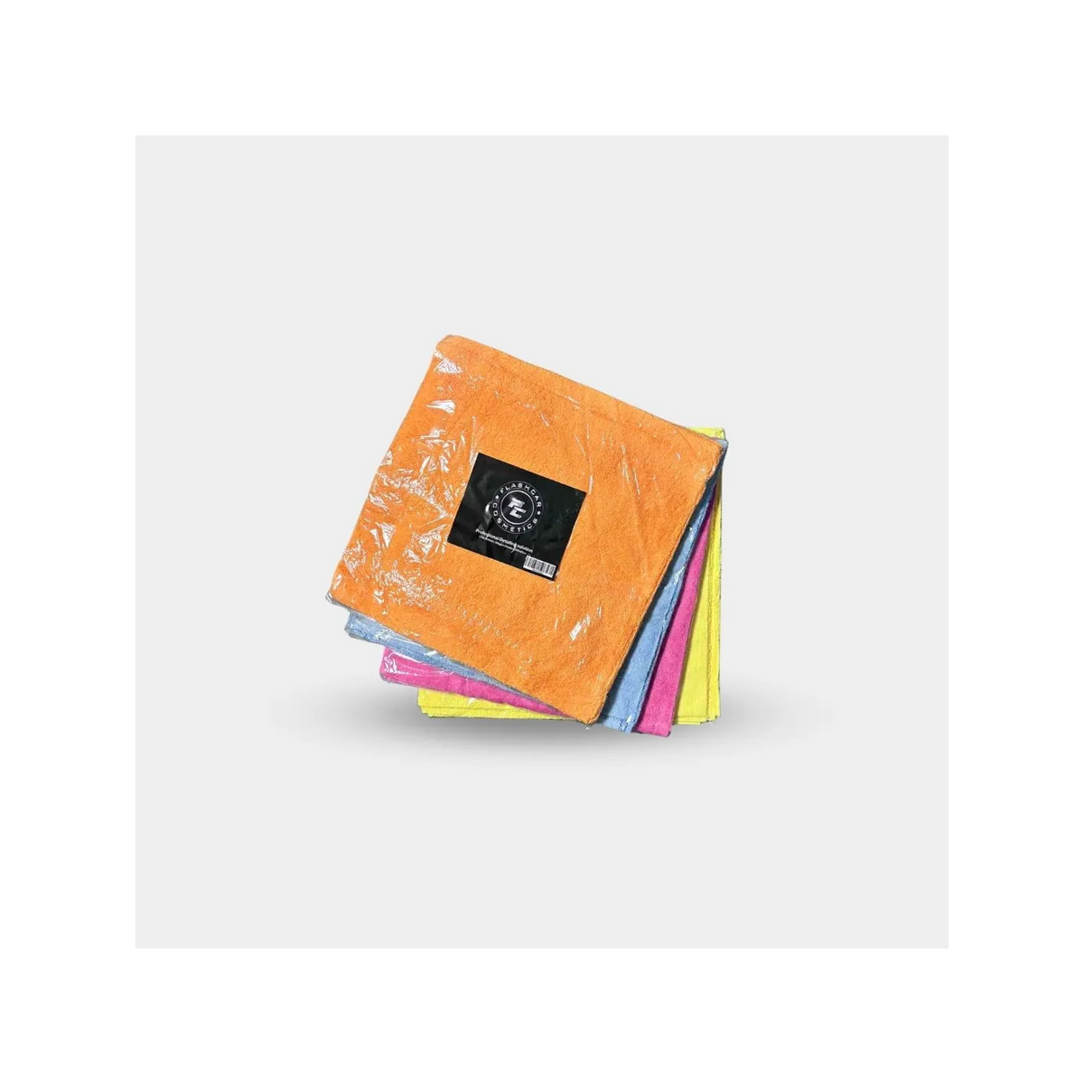 Microfibre couleur 300gsm (Pack de 5) - Flashcar Cosmetics