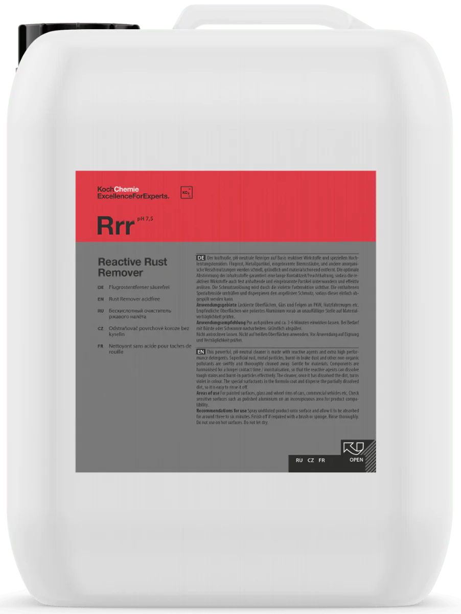 Reactive Rust Remover [Rrr] - Décontaminant ferreux - Koch Chemie