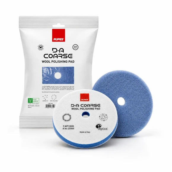 D-A Blue Coarse Wool Pad - Pads en laine de polissage - RUPES