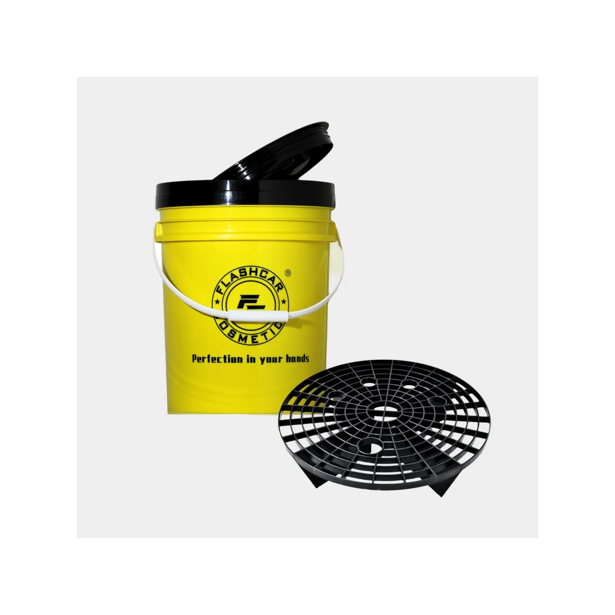 Seau Detailing 20L avec Grille - Flashcar Cosmetics